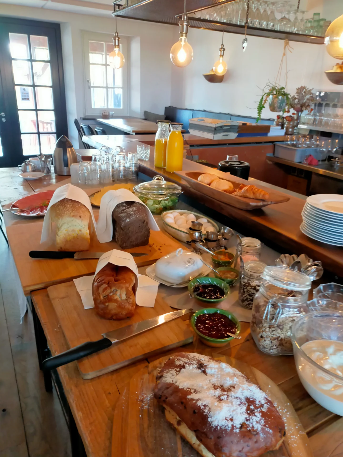 Lunchbuffet pauze tijdens uitje of vergadering